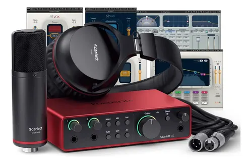 Focusrite Scarlett 2i2 4ª Geração